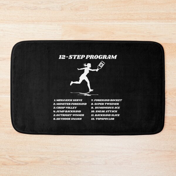 Item preview, Funny Tennis Addict 12-Step Program Classic T-Shirt designed and sold by marshacryjsy7.