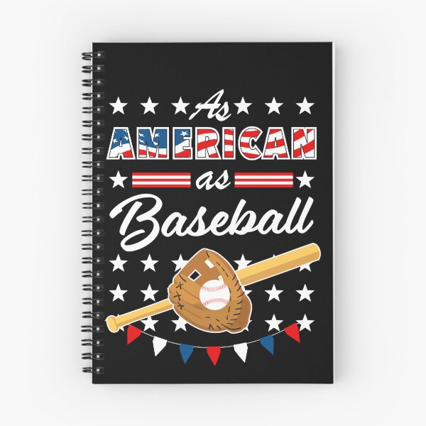Item preview, As American As Baseball Patriotic 4th of july USA Design designed and sold by SuperFreshArt.
