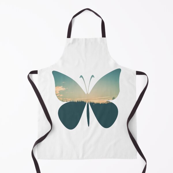 Item preview, Colorful Forest Trees Under Calm Sky Butterfly | Cute Butterfly designed and sold by BopleDesigns.