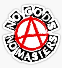 NO GODS NO MASTERS Sticker
