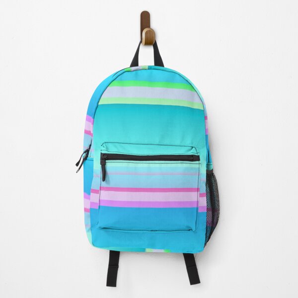 Item preview, light blue horizontal striped | pastel blue color combination designed and sold by lausn.