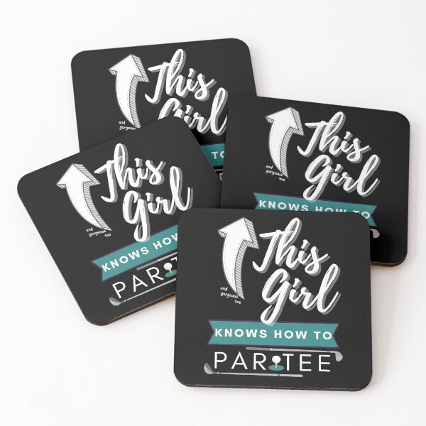 Item preview, This Girl Knows How To Par-Tee (Golf) designed and sold by Nangka.