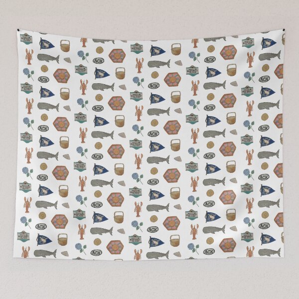 Item preview, Vintage Nantucket Island Collection Hand-Painted Watercolor designed and sold by podartist.