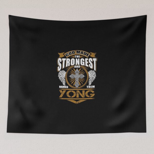 Item preview, Yong Name T Shirt - God Found Strongest And Named Them Yong Gift Item Tee designed and sold by jazminprin.
