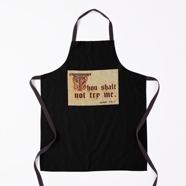 Item preview, Thou shalt not try me. (4) designed and sold by DotorEaon.