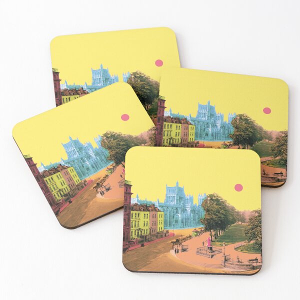 Item preview, College Green Bristol, skyline, vintage England designed and sold by Mauswohn.