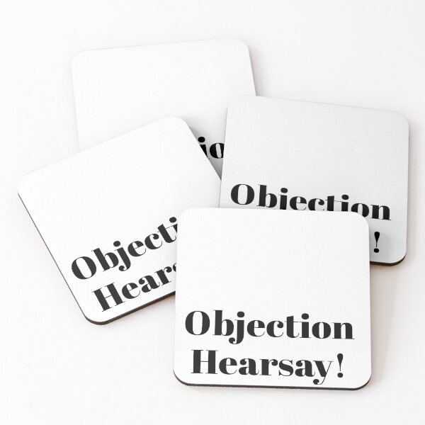Item preview, Objection hearsay!  designed and sold by stupidpotato1.