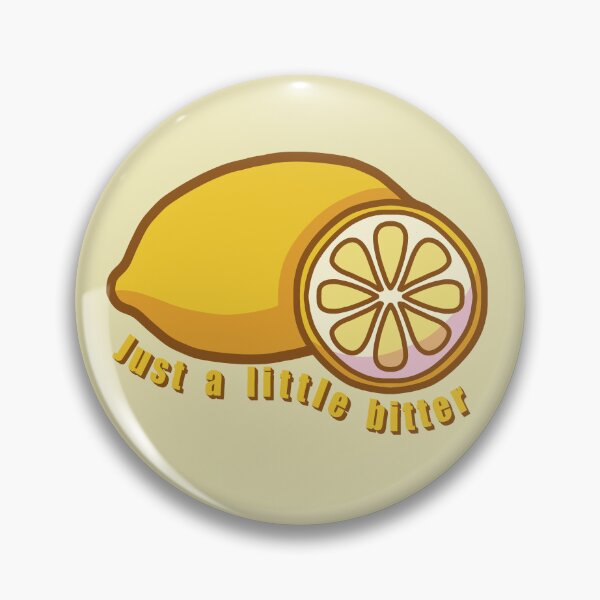 Item preview, "Just a Little Bitter" Lemon designed and sold by Parasol-Mouse.