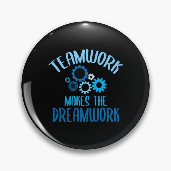 Item preview, Teamwork Makes The Dreamwork Motivational Sports Quote Team designed and sold by VucajMokia.