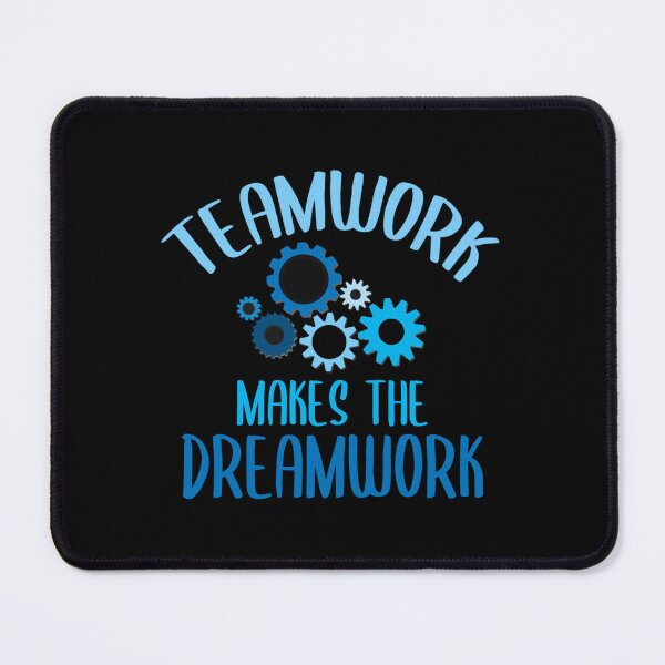 Item preview, Teamwork Makes The Dreamwork Motivational Sports Quote Team designed and sold by VucajMokia.