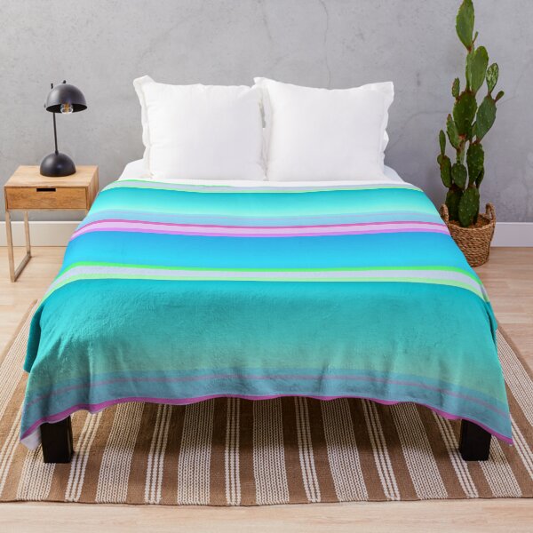 Item preview, blue color horizontal striped | ocean color horizontal striped designed and sold by lausn.