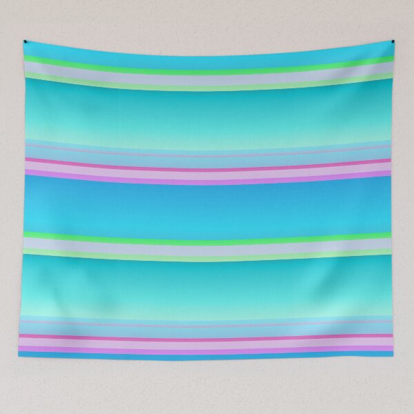Item preview, blue color horizontal striped | ocean color horizontal striped designed and sold by lausn.