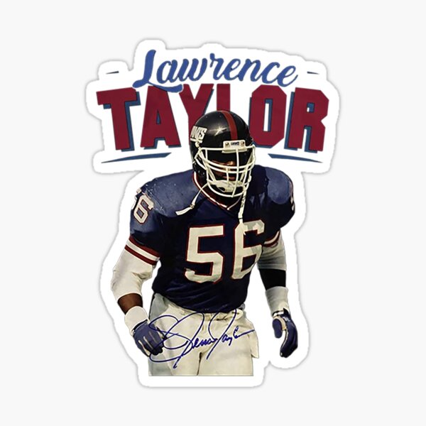 Lawrence Taylor Walk-Off Sticker for Sale by RatTrapTees