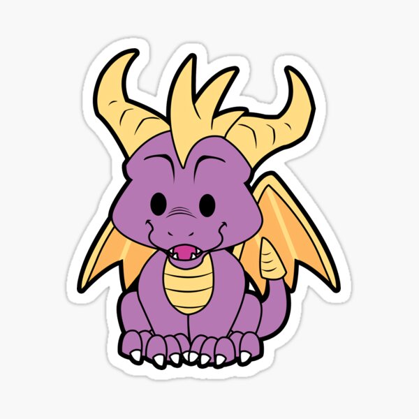 Vista previa del artículo con la obra «Spyro Chibi Mo0», diseñado y vendido por JosephWalstonr.