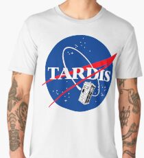Nasa Tardis Men's Premium T-Shirt