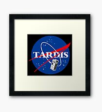 Nasa Tardis Framed Print