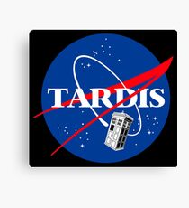 Nasa Tardis Canvas Print