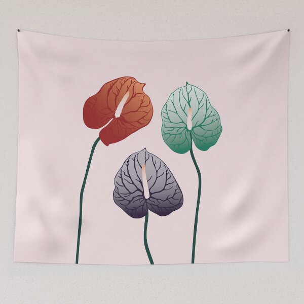 Item preview, Anthurium Flowers designed and sold by zykydesigns.