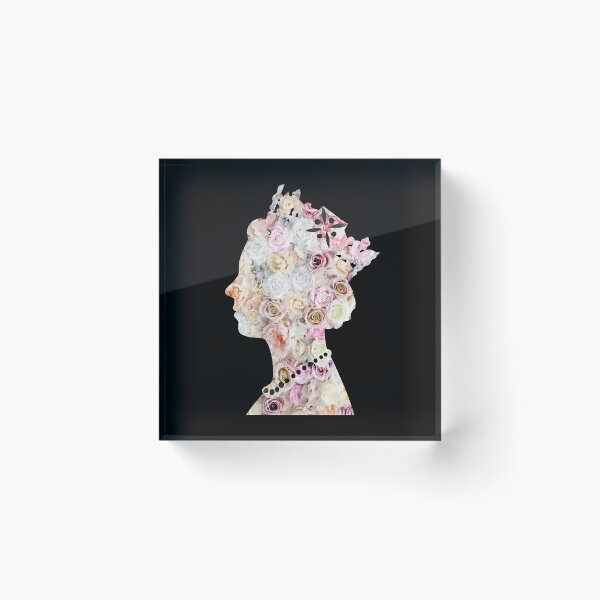Item preview, Queen Platinum Flower designed and sold by Mnightsa.