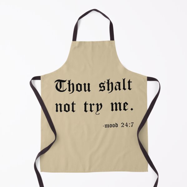 Item preview, Thou shalt not try me (6) designed and sold by DotorEaon.