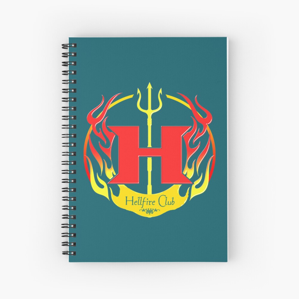 "Hellfire Club Marvel_s Hellfire Club " Spiral Notebook for Sale by