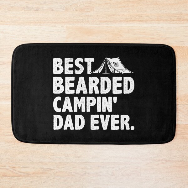 Item preview, Best Bearded Campin' Dad Ever Outdoor Camping Life Camper designed and sold by haselshirt.