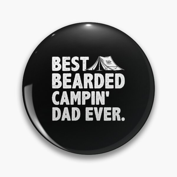 Item preview, Best Bearded Campin' Dad Ever Outdoor Camping Life Camper designed and sold by haselshirt.