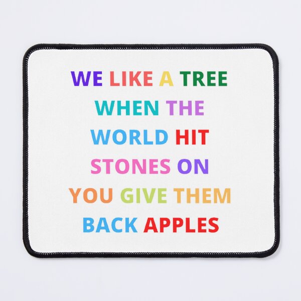 Item preview, We Like A Tree Inspirational Strong Quote designed and sold by Hammy97.
