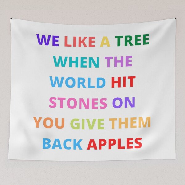 Item preview, We Like A Tree Inspirational Strong Quote designed and sold by Hammy97.