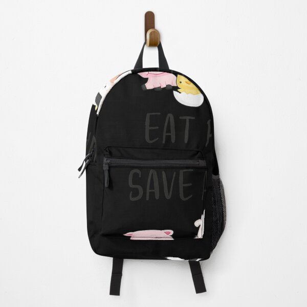 Item preview, SAVE ANIMALS EAT PEOPLE FUNNY VEGAN VEGETARIAN FOODS designed and sold by sobriowslen.