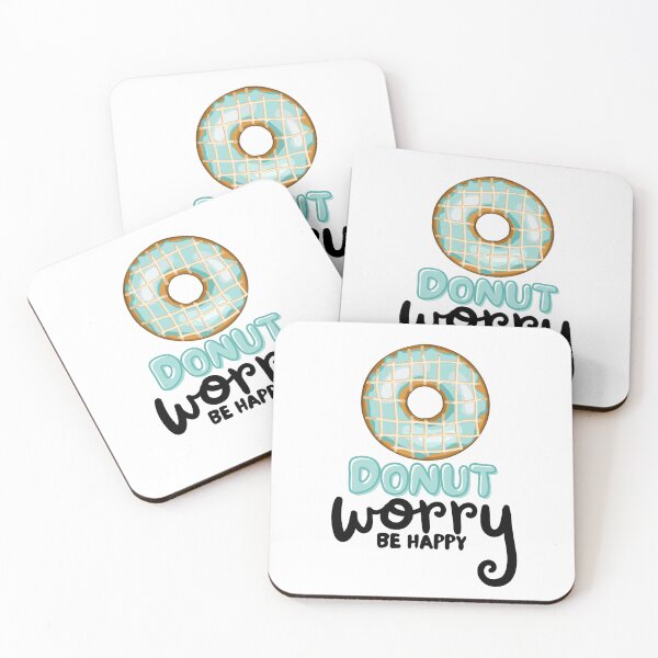 Item preview, Donut Worry Be Happy designed and sold by TrueWorth.