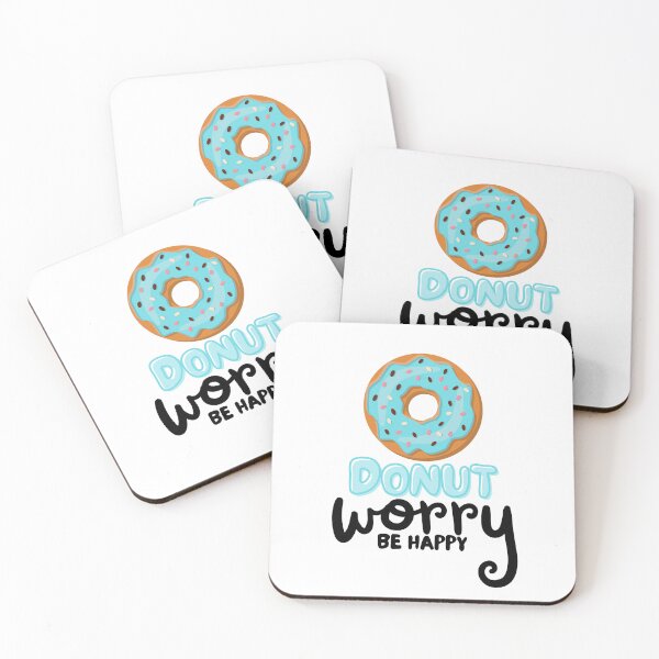 Item preview, Donut Worry Be Happy designed and sold by TrueWorth.