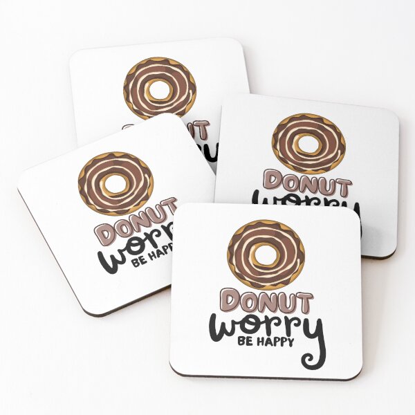 Item preview, Donut Worry Be Happy designed and sold by TrueWorth.