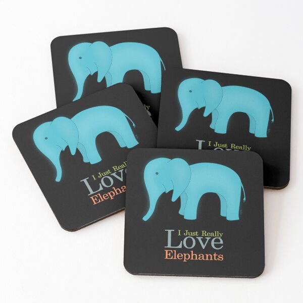 Item preview, I Just Really Love Elephants. designed and sold by Josep  Mestres.