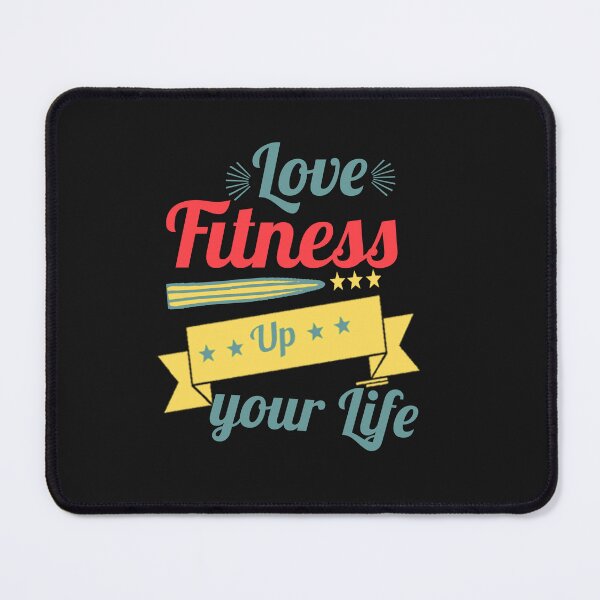 Item preview, Love Fitness Up Your Life Sports/Gym Gift T-shirt designed and sold by OmegaTees.