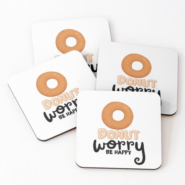 Item preview, Donut Worry Be Happy designed and sold by TrueWorth.