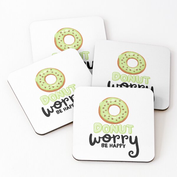 Item preview, Donut Worry Be Happy designed and sold by TrueWorth.