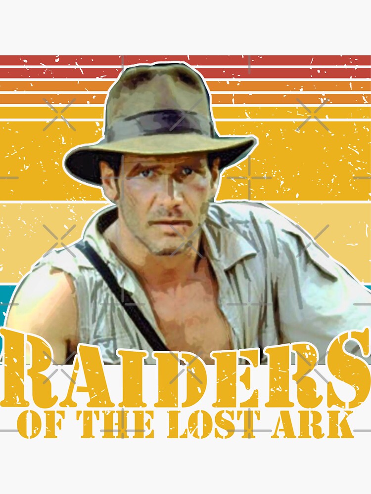 "Raiders Of The Lost Ark" Sticker for Sale by bringtri Redbubble