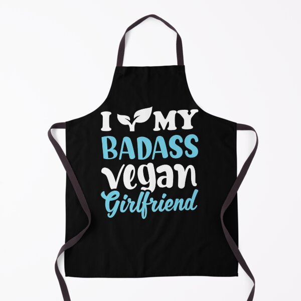 Item preview, I LOVE MY BADASS VEGAN GIRLFRIEND designed and sold by sobriowslen.