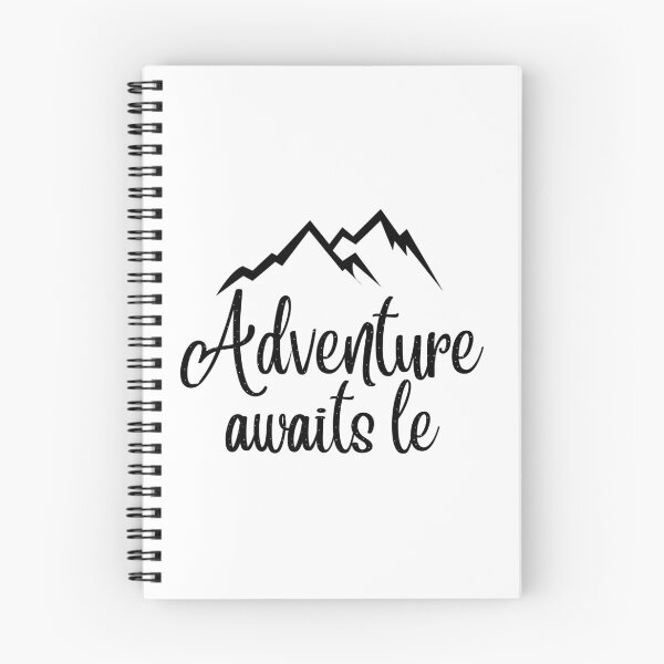 Item preview, Adventure Awaits le Mountain Hiking Camping Tree Mountains Tent Art Design Happy Apparel Essential Inspiration Joy Mood Funny designed and sold by DesignByHeartUK.
