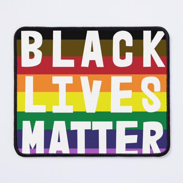 Item preview, BLM with Pride Flag designed and sold by Engin1881.