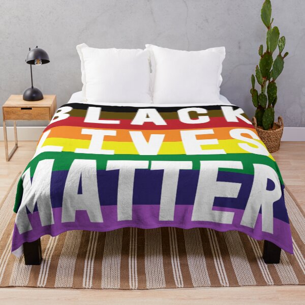 Item preview, BLM with Pride Flag designed and sold by Engin1881.