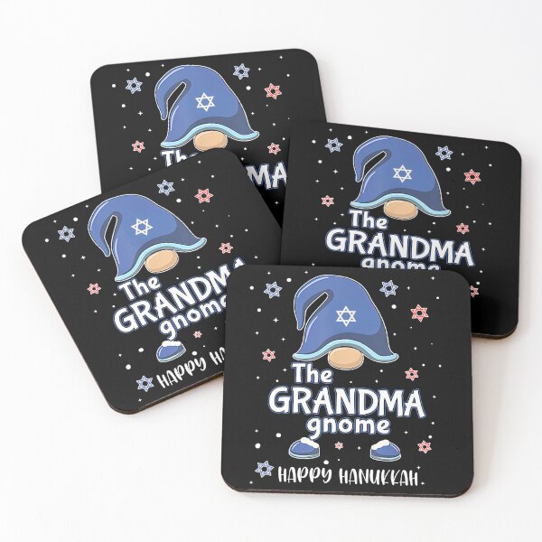 Item preview, The GRANDMA Gnome HAPPY HANUKKAH designed and sold by KurtHil.