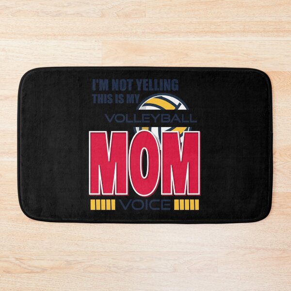 Item preview, I'm Not Yelling This Is My Volleyball Mom Voice Gift Mom Volleyball Positions Sticker designed and sold by janlzmaude.