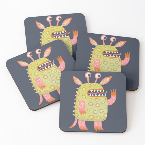 Item preview, Not Very Frightening Monsters designed and sold by squirrell.