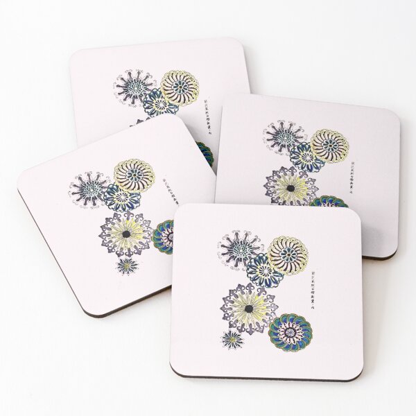 Item preview, Antique Japanese Floral Textile Design designed and sold by Karianne Potter.