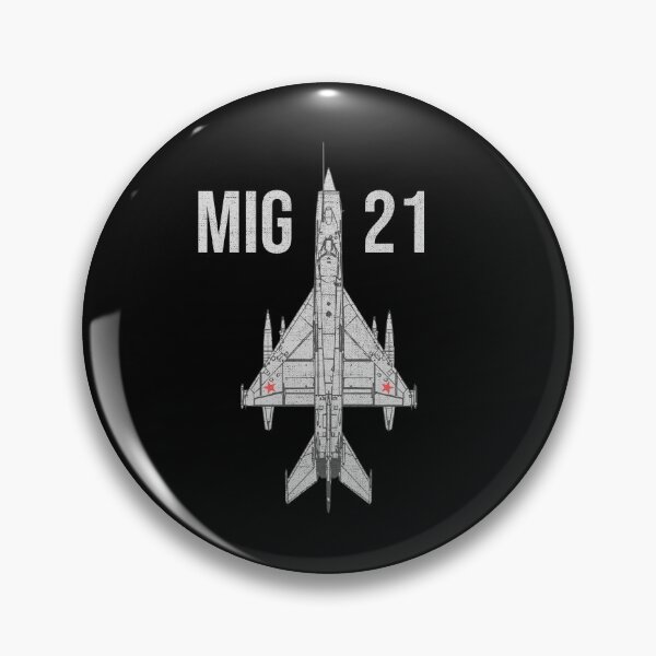 Item preview, MIG-21 Fishbed Interceptor Jet Military Aircraft #2231 designed and sold by Rare-Militia.