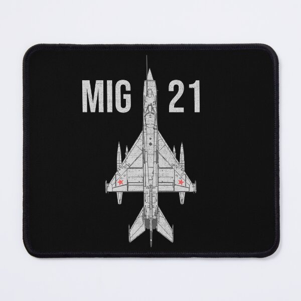 Item preview, MIG-21 Fishbed Interceptor Jet Military Aircraft #2231 designed and sold by Rare-Militia.
