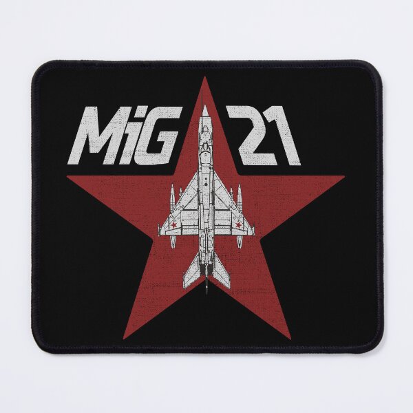 Item preview, MIG-21 Fishbed Interceptor Jet Military Aircraft #2232 designed and sold by Rare-Militia.