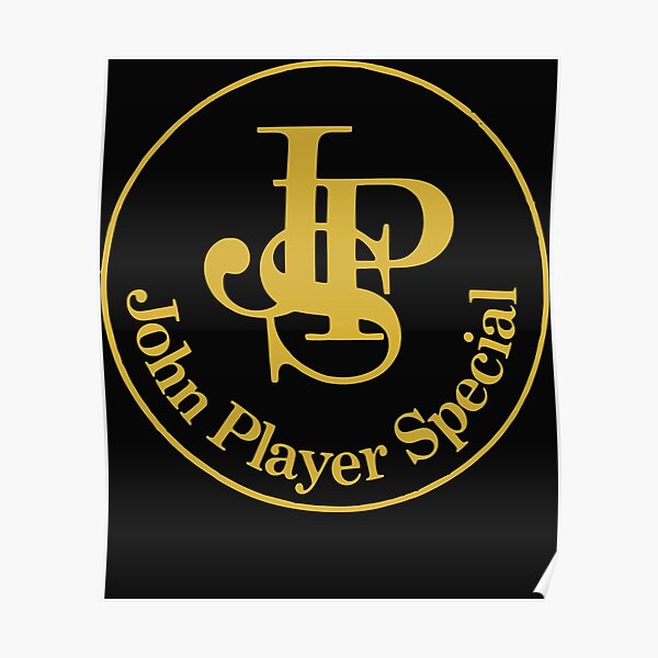 "JPS John Player Spacial Logo" Poster for Sale by TimothyCra Redbubble
